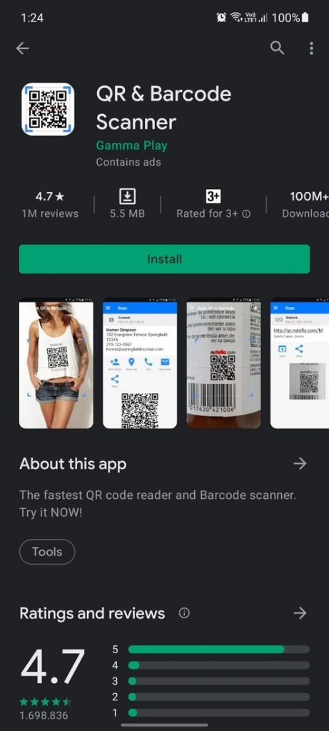 qr-and-barcode-scanner-gamma-play-play-store