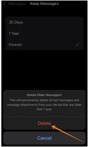 Click-on-Delete-in-Messages