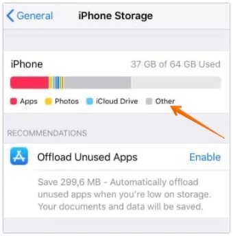 What-is-other-storage-in-iPhone