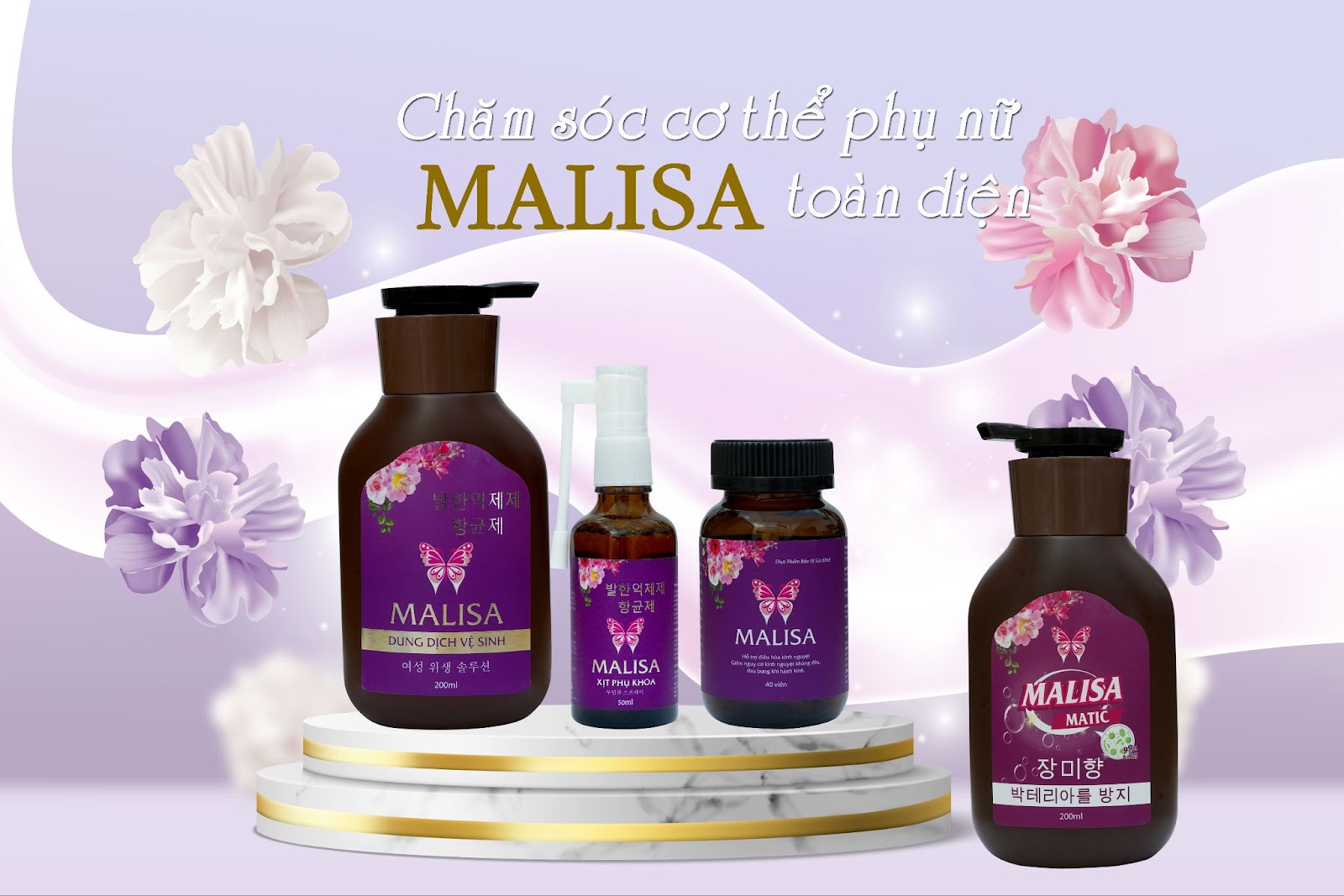 Đánh giá bộ sản phẩm đặc trị viêm nhiễm phụ khoa gồm xịt Malisa và viên uống Malisa Pharma
